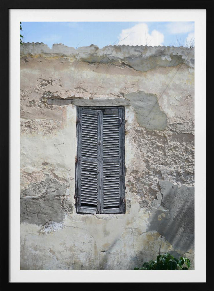 Verwitterte Fensterläden | Poster