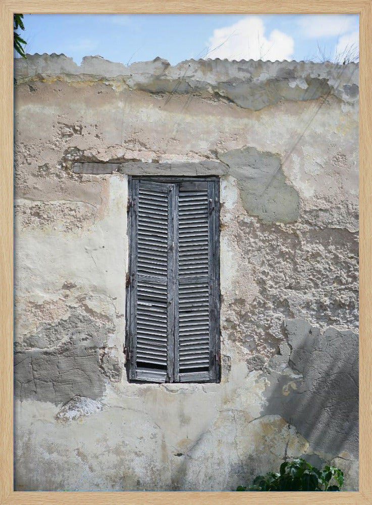Verwitterte Fensterläden | Poster
