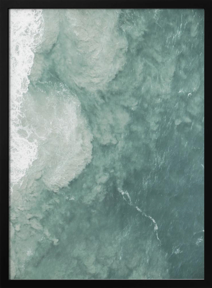 Ocean's Gentle Swirl | Poster