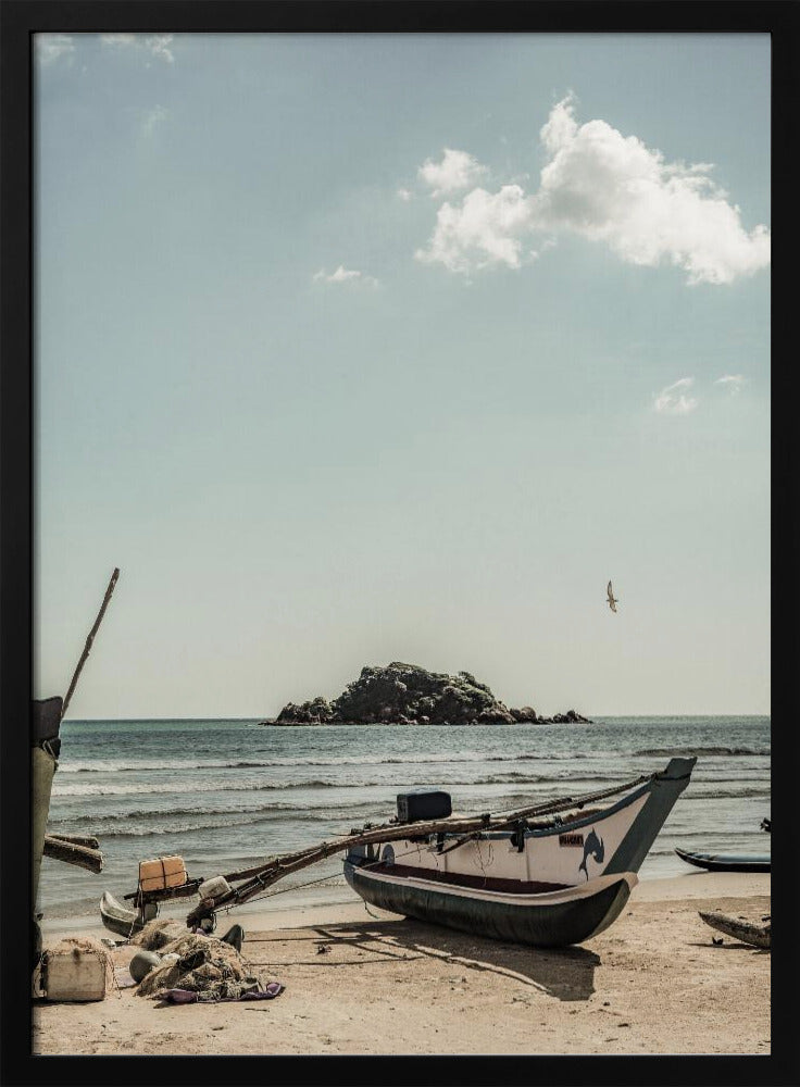 Gelassenheit am Meer | Poster