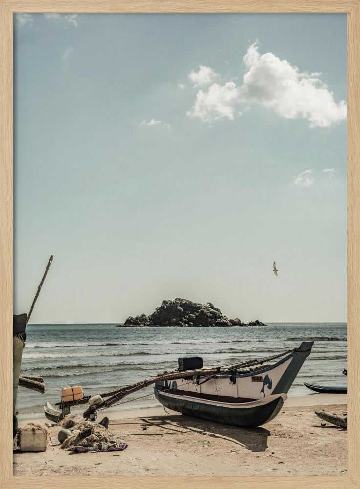 Gelassenheit am Meer | Poster