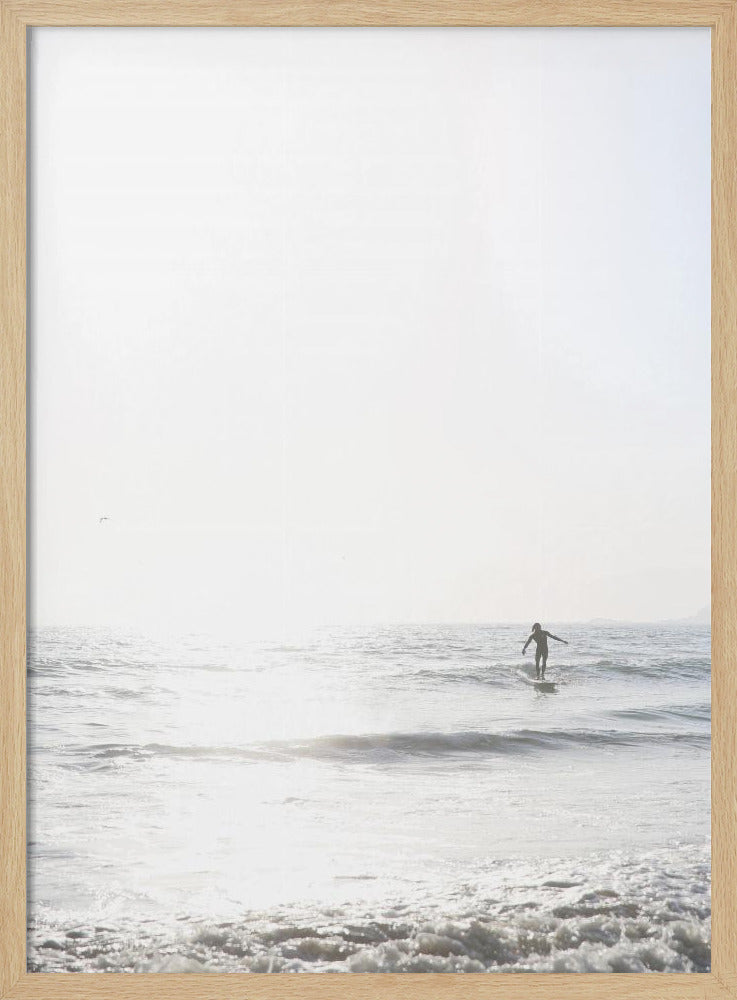 Surfen am Horizont | Poster