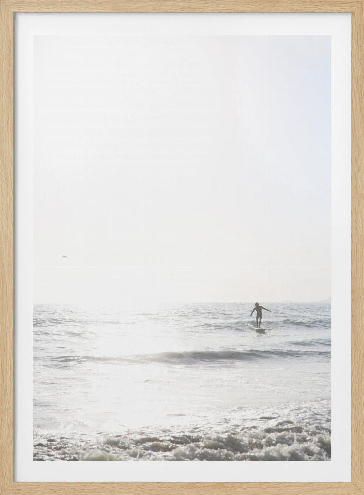 Surfen am Horizont | Poster