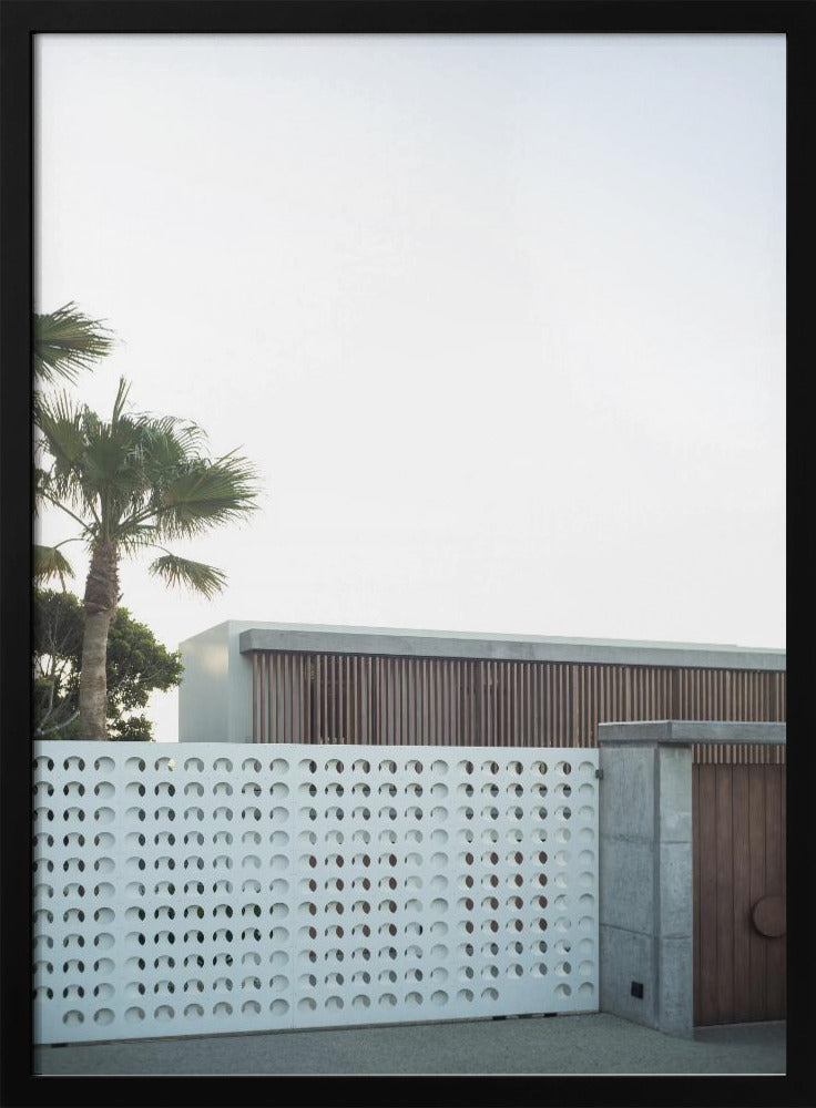 Moderne Oasenansicht | Poster