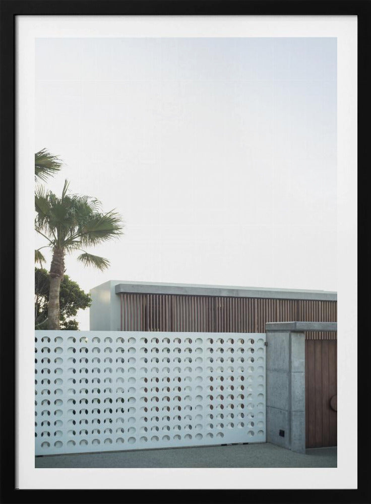 Modern Oasis View | Poster