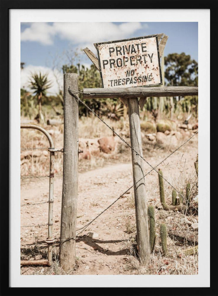 Off-Limits-Weg | Poster