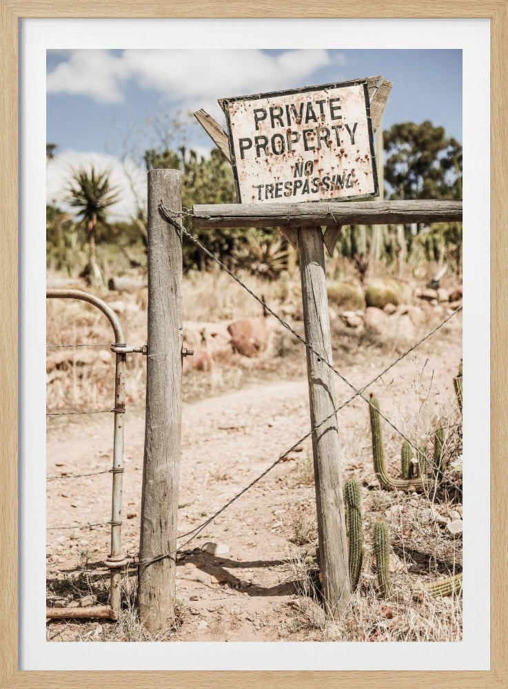 Off-Limits-Weg | Poster