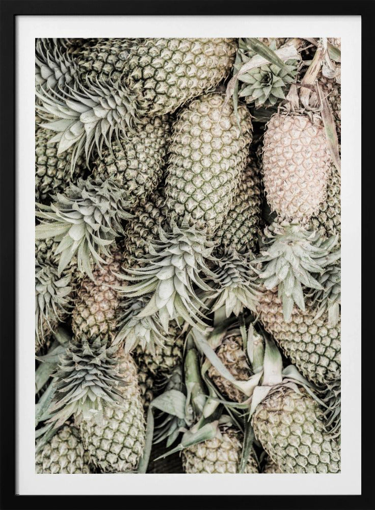 Display Of Pineapples | Poster