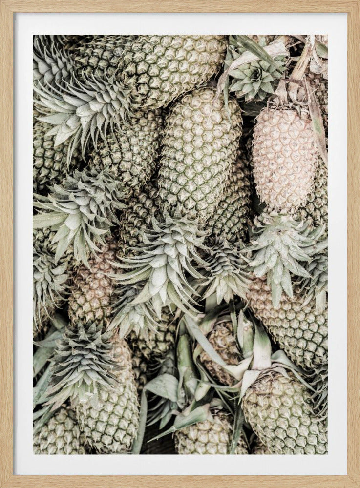 Display Of Pineapples | Poster