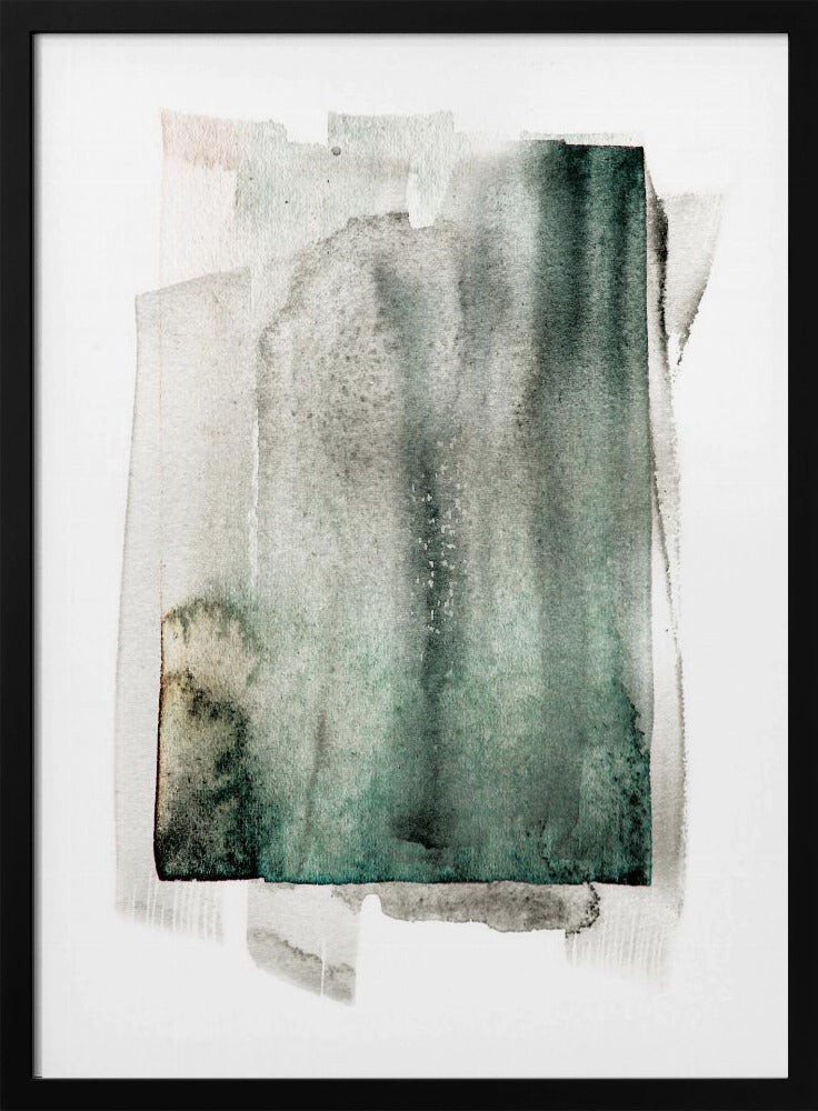 Abstraktes Aquarellgemälde | Poster