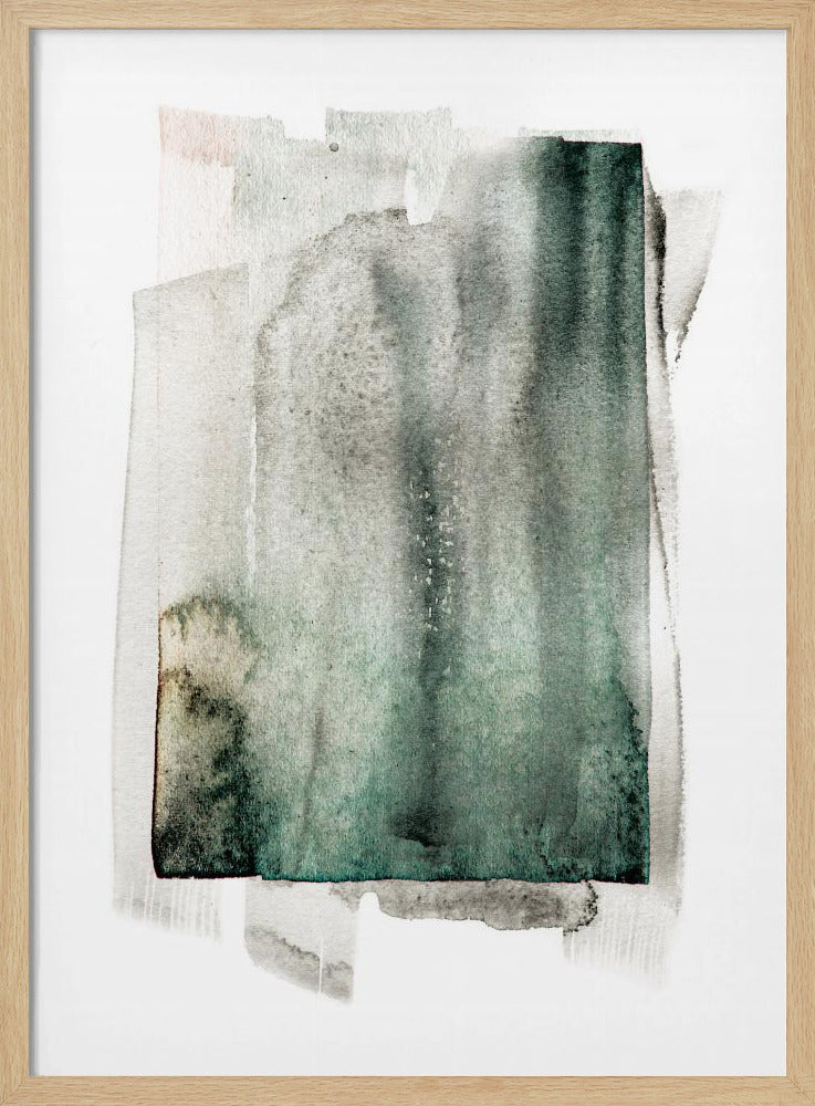 Abstraktes Aquarellgemälde | Poster