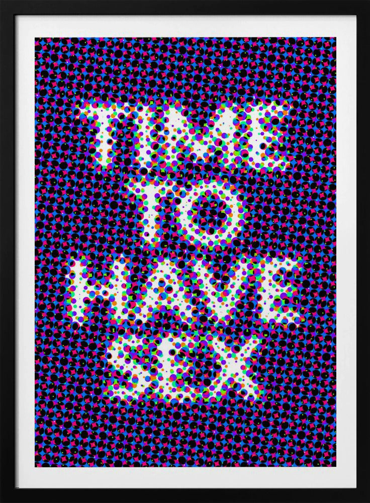 Psychedelic Message | Poster