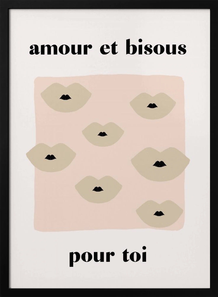 French Kiss Poster | Poster