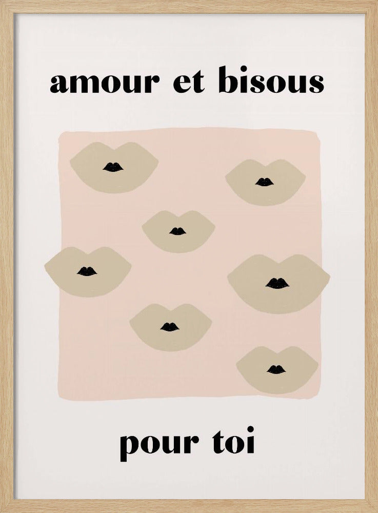 French Kiss Poster | Poster