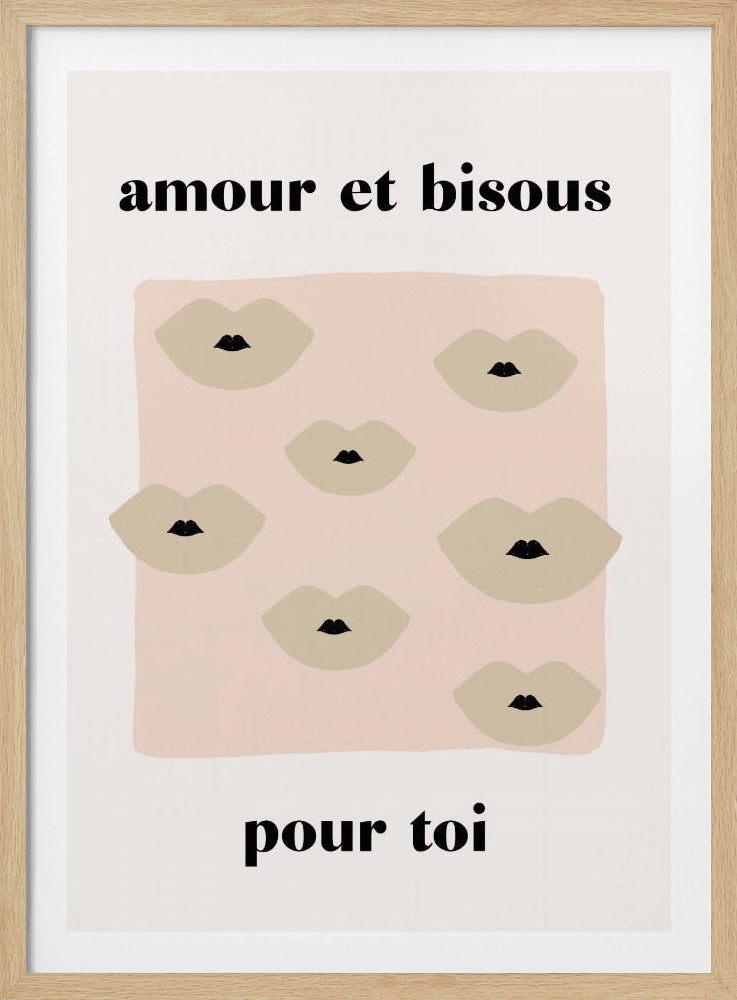 French Kiss Poster | Poster