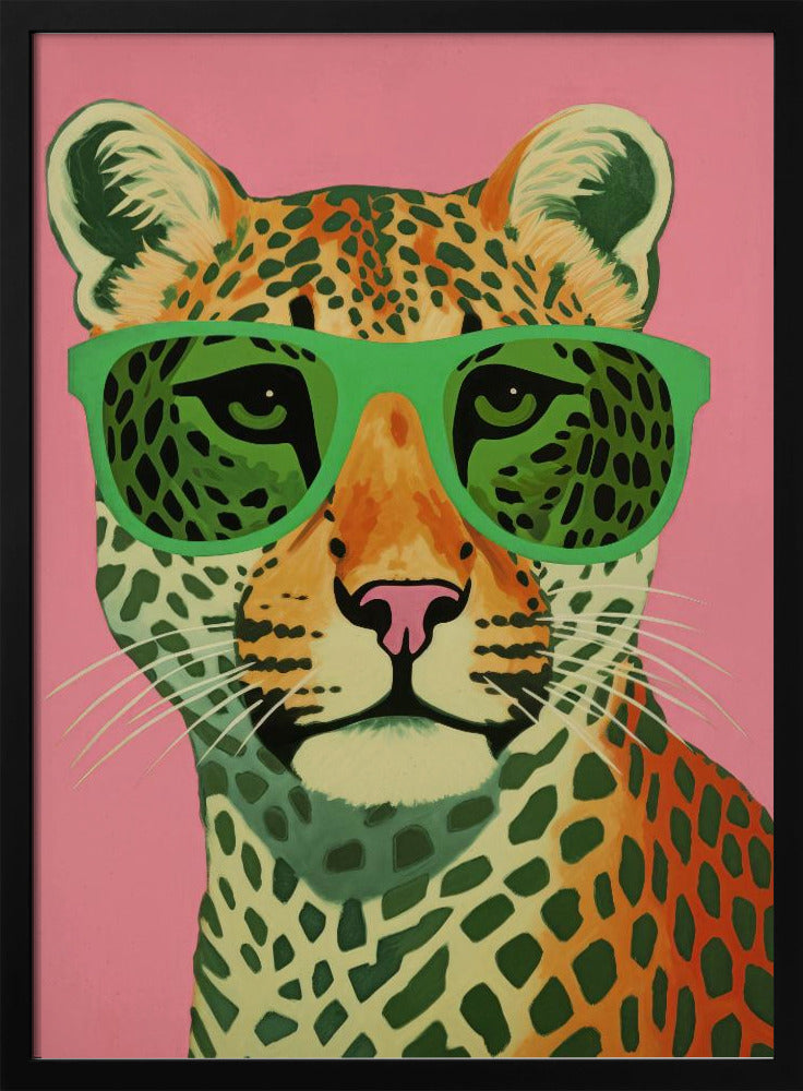 Cool Cat Portrait | Poster