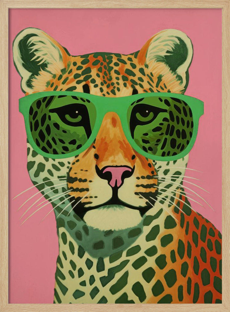 Cool Cat Portrait | Poster