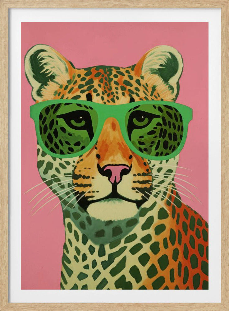Cool Cat Portrait | Poster