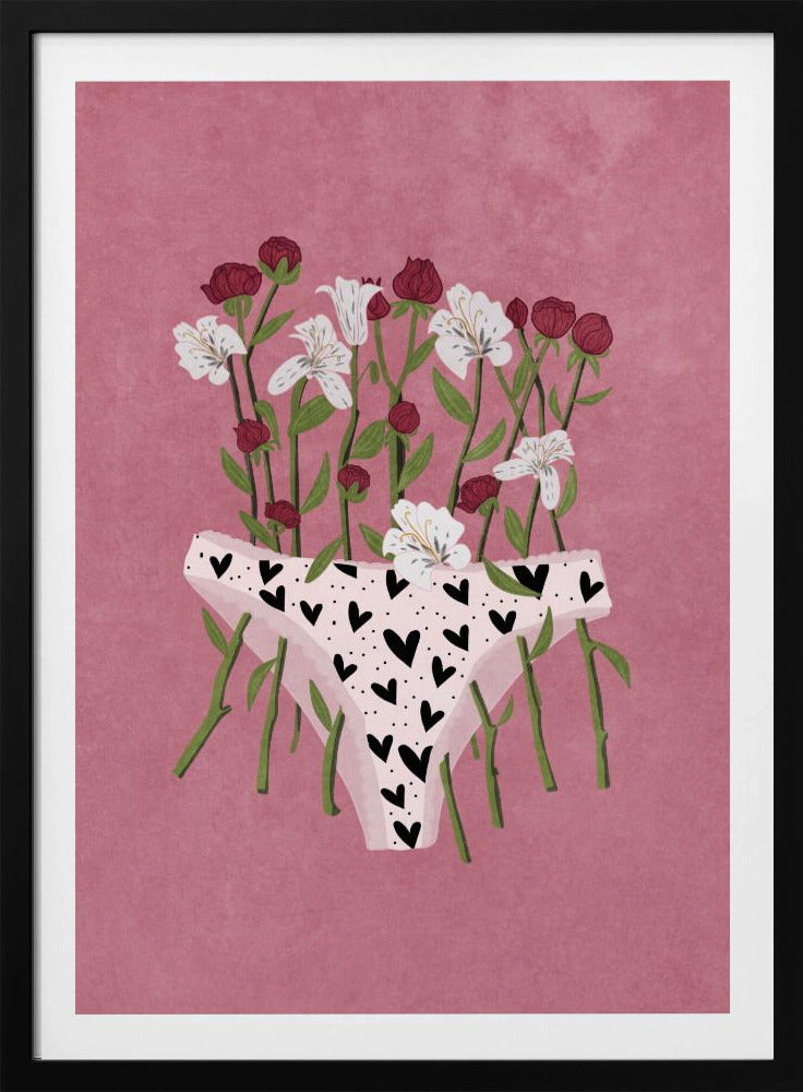 Blühender Slip | Poster