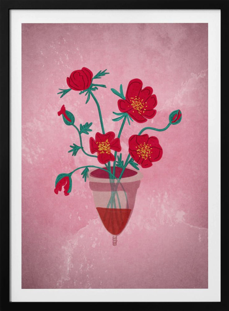 Tasse Blumen | Poster