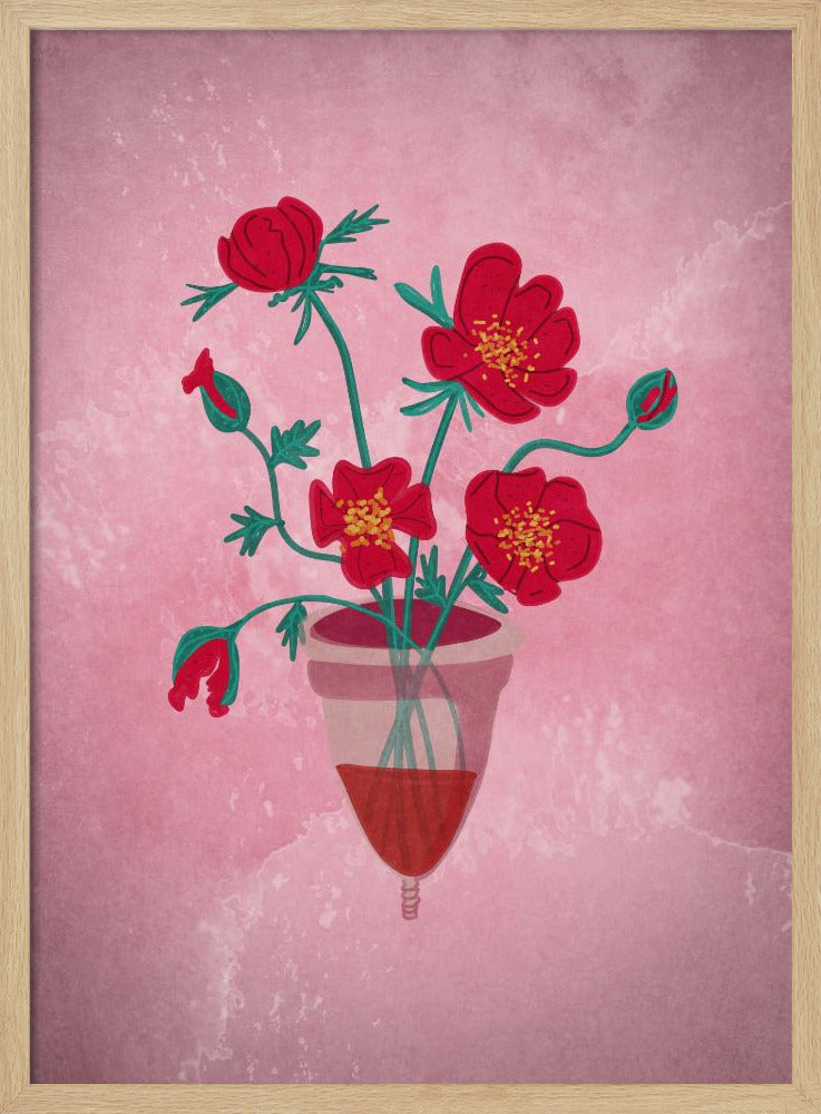 Tasse Blumen | Poster
