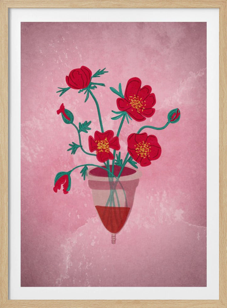 Tasse Blumen | Poster
