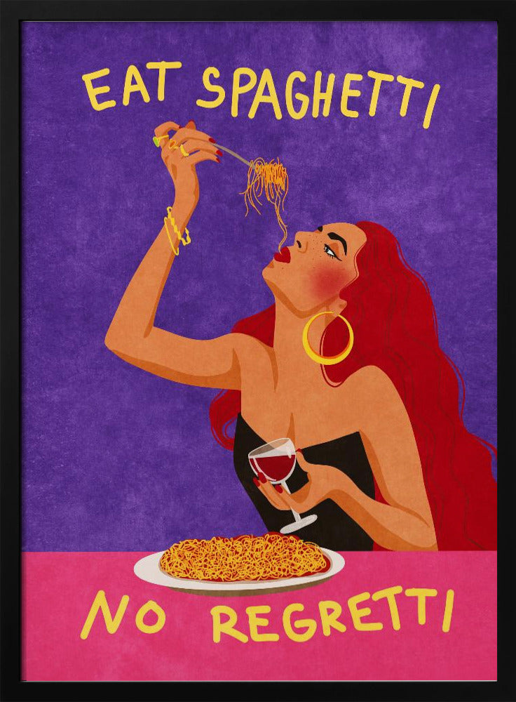 Iss Spaghetti, ohne dich zu bereuen | Poster
