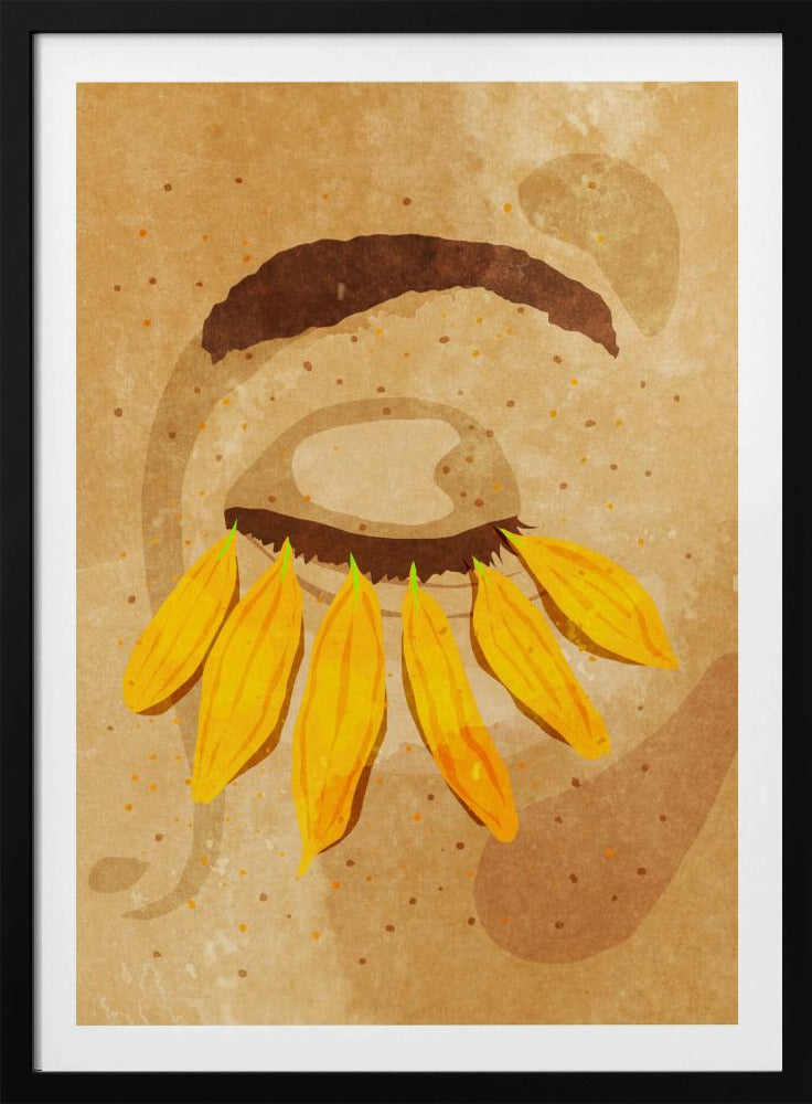 Flower-Power-Wimpern | Poster
