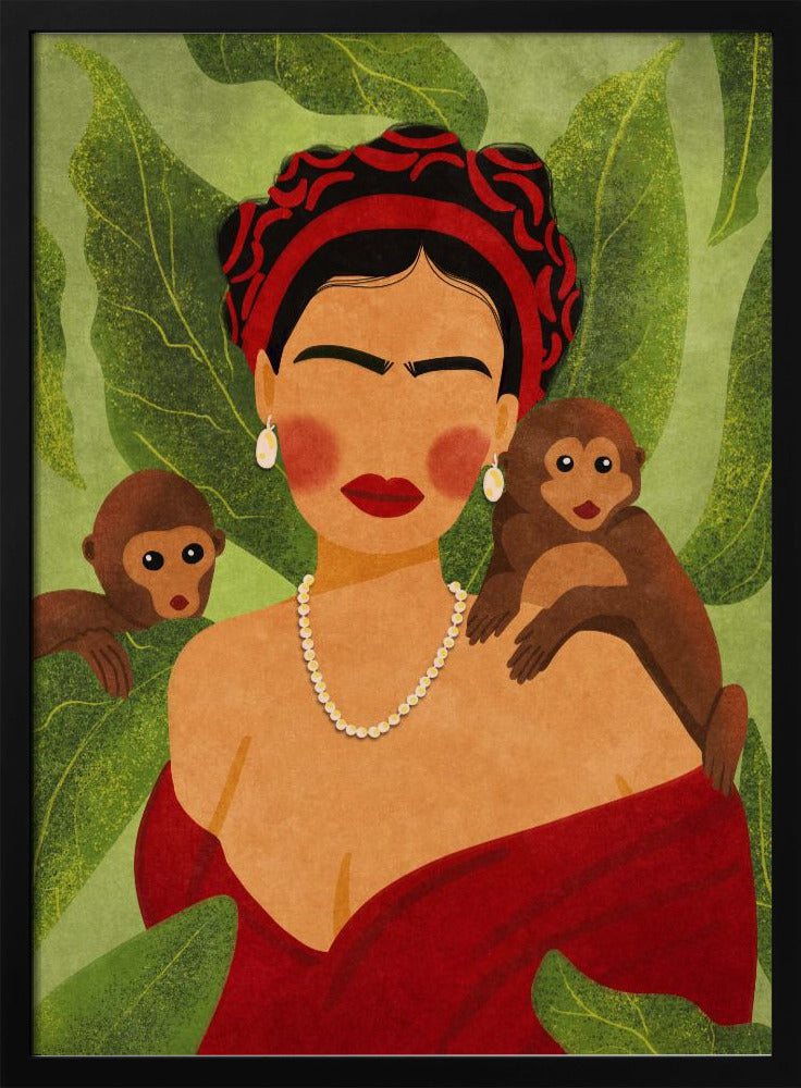 Frida und die Affen | Poster