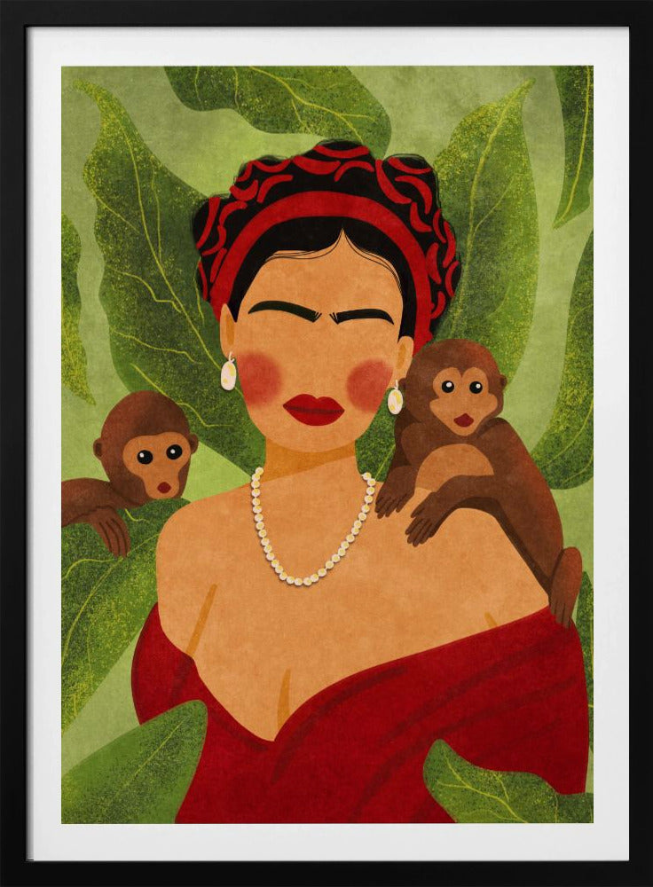 Frida und die Affen | Poster