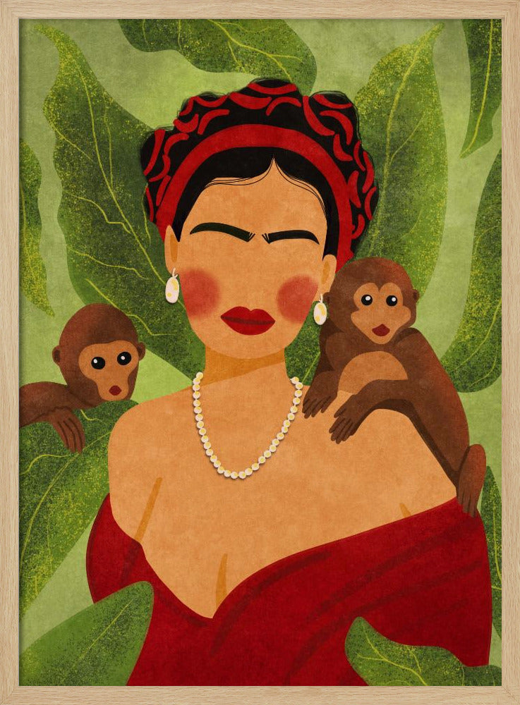 Frida und die Affen | Poster