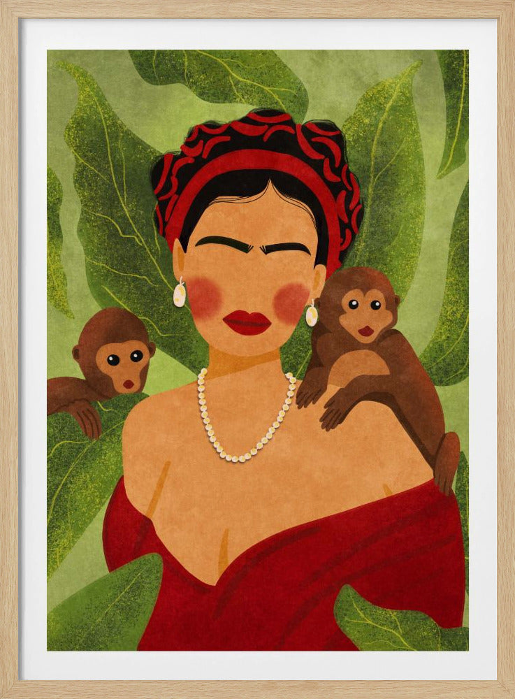 Frida und die Affen | Poster