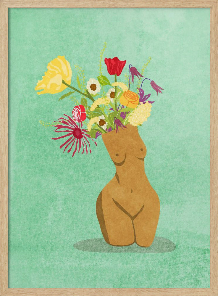 Ich bin eine Wildblume | Poster