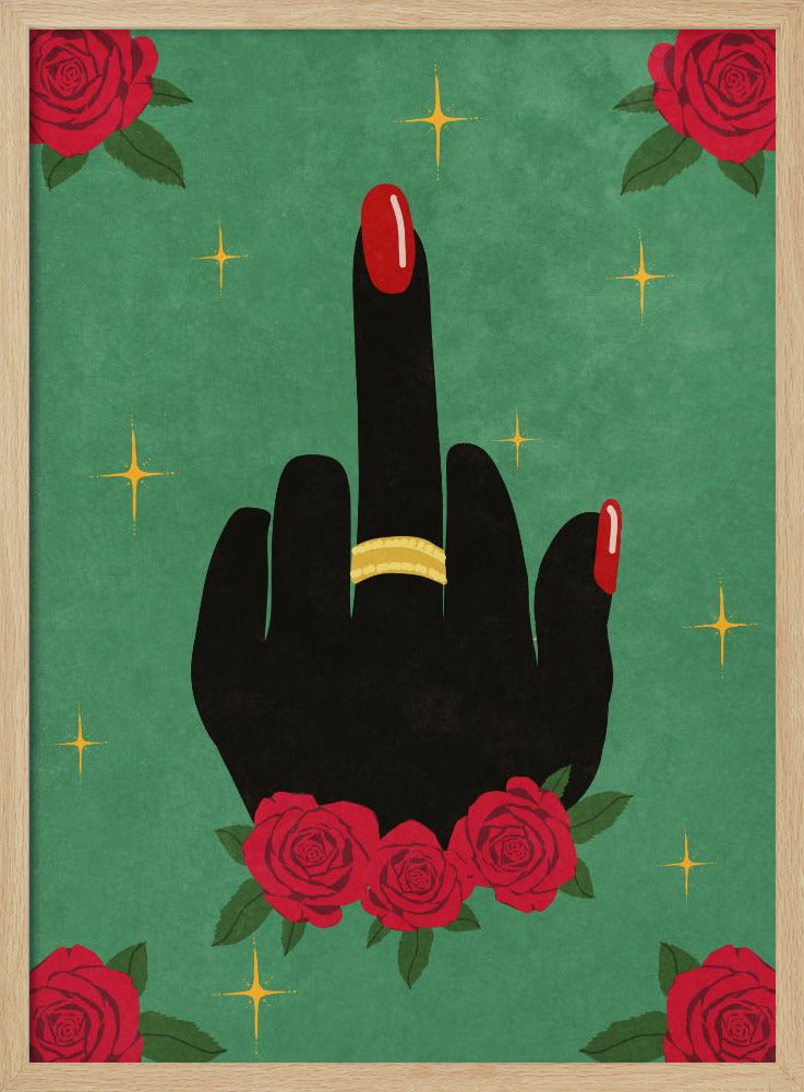 Mittelfinger | Poster