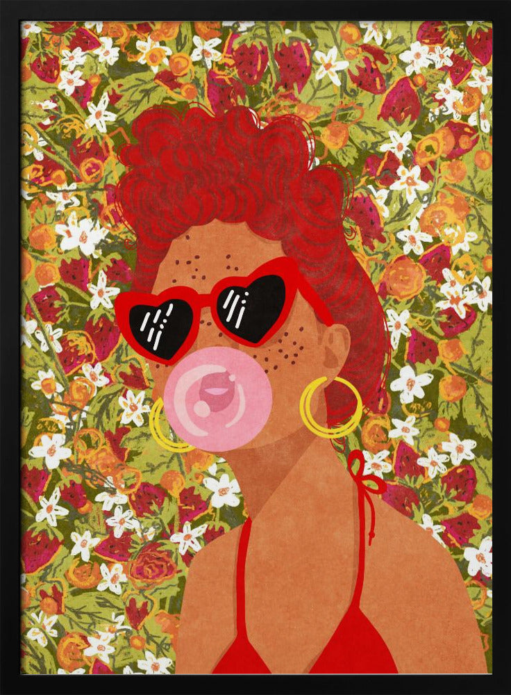 Erdbeerdame | Poster