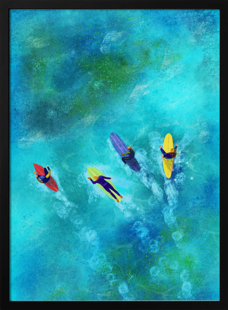 Surfer-Typen | Poster