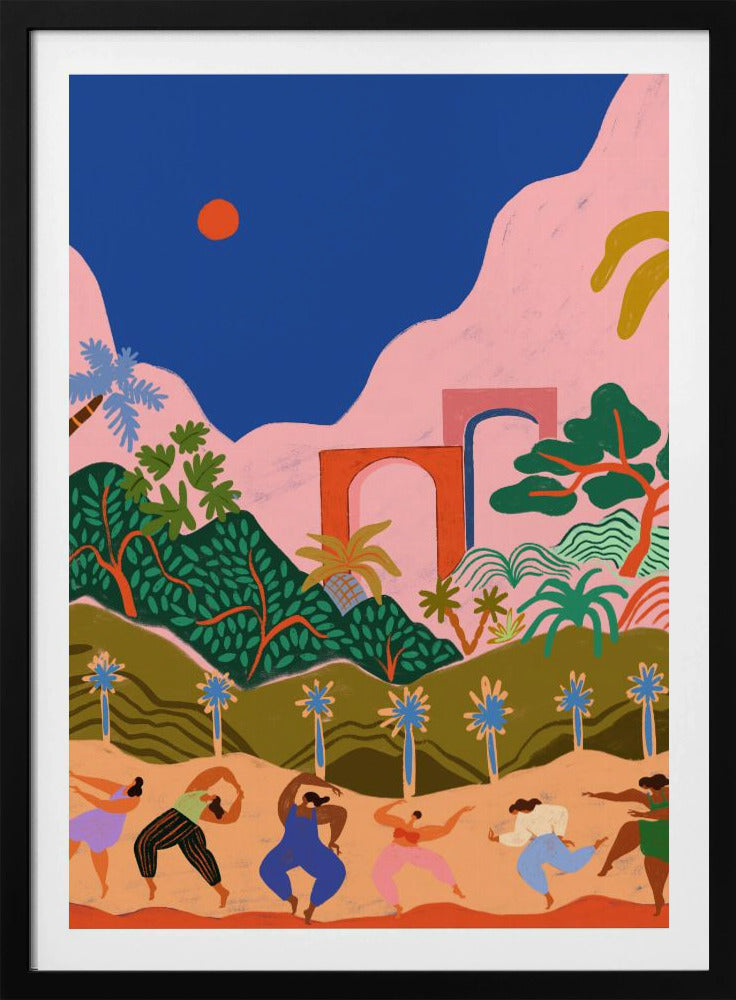 Tanzen im Paradies | Poster