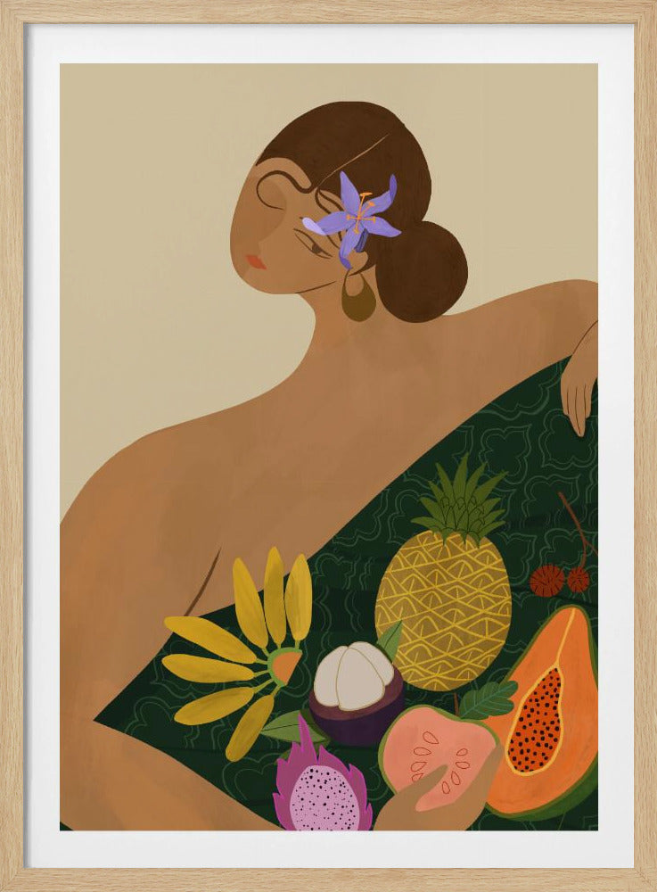 Obstverkäufer | Poster