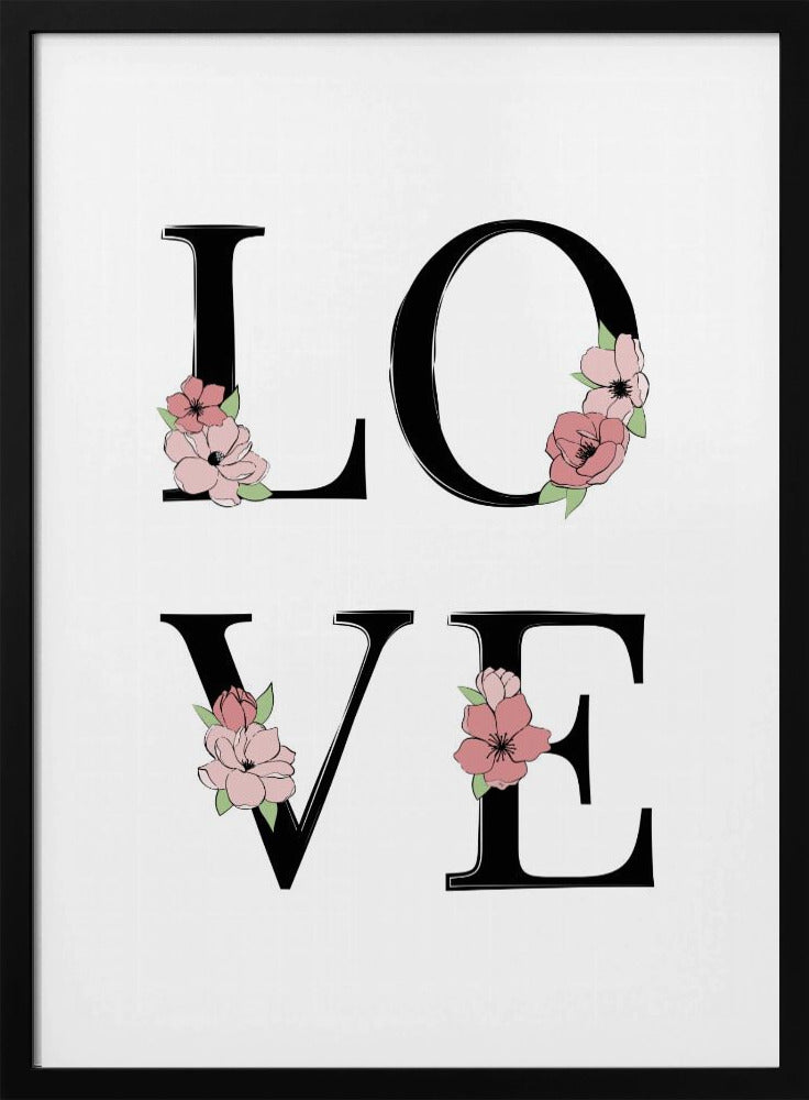 Blumenliebe Blüte | Poster
