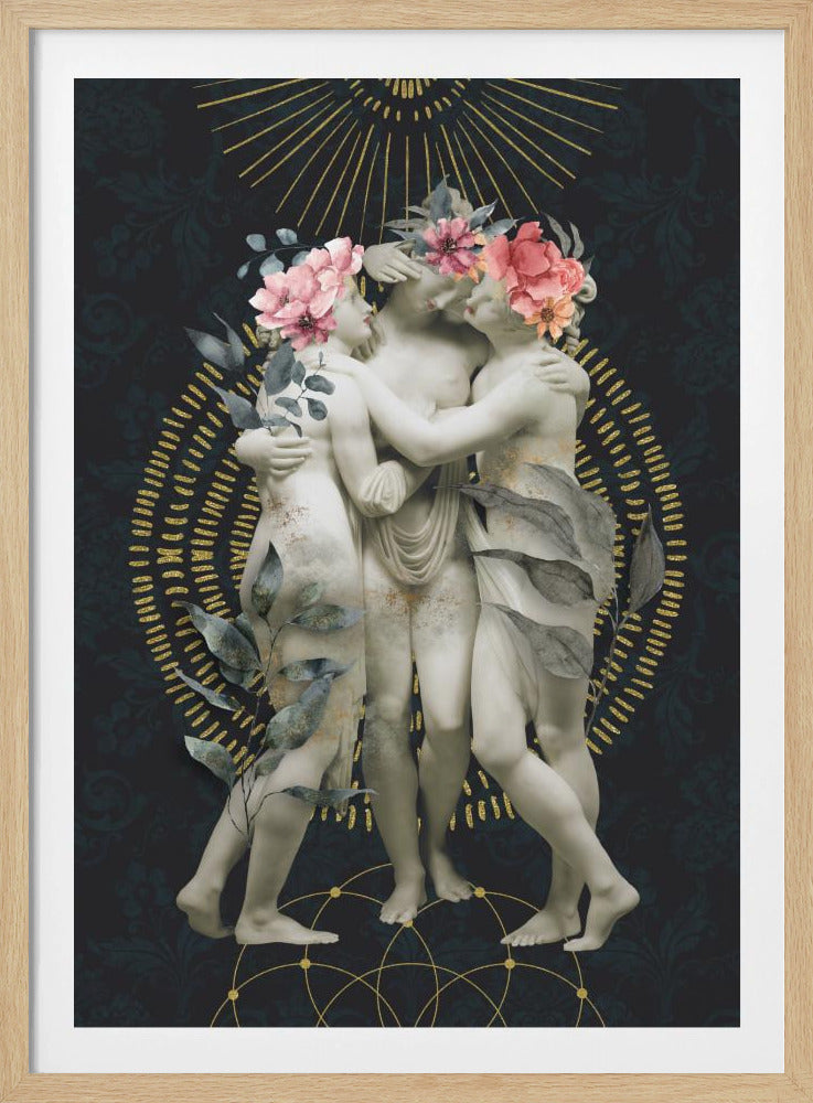 Hommage an die zarte Stärke der Frauen IV | Poster