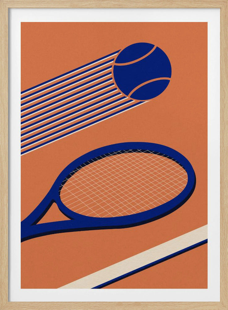 Tennis 80er | Poster