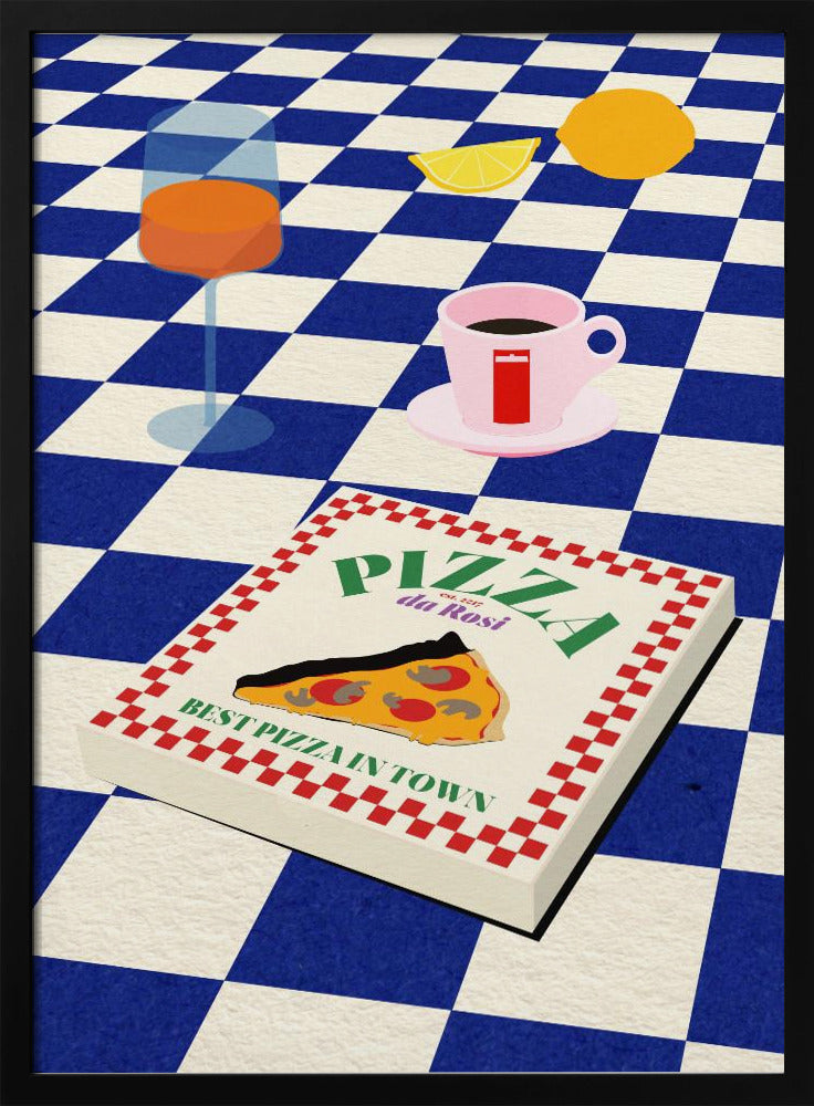 Das italienische Menü | Poster