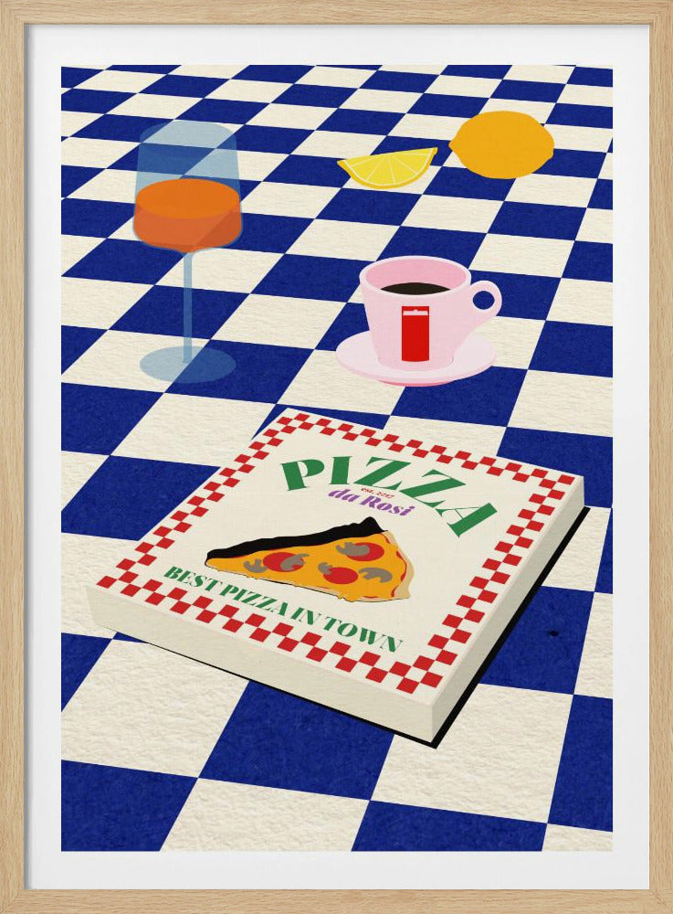 Das italienische Menü | Poster