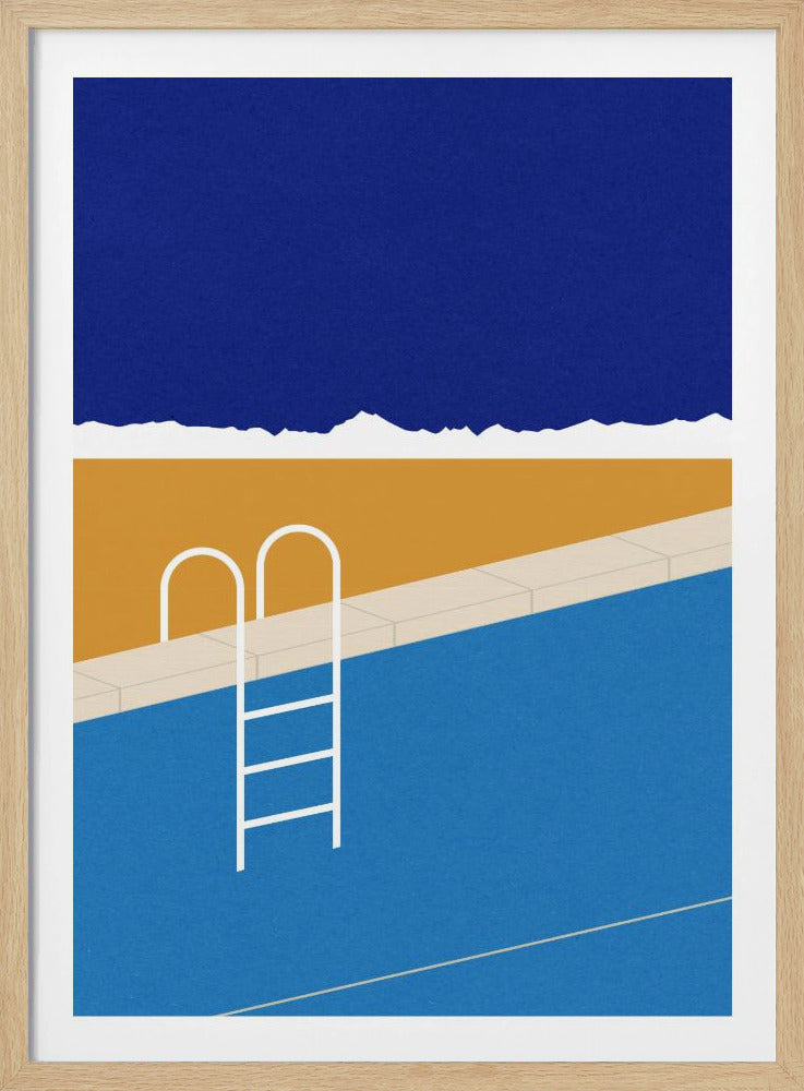 Wüstenpool | Poster