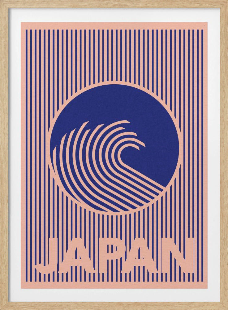 Große Welle von Japan | Poster