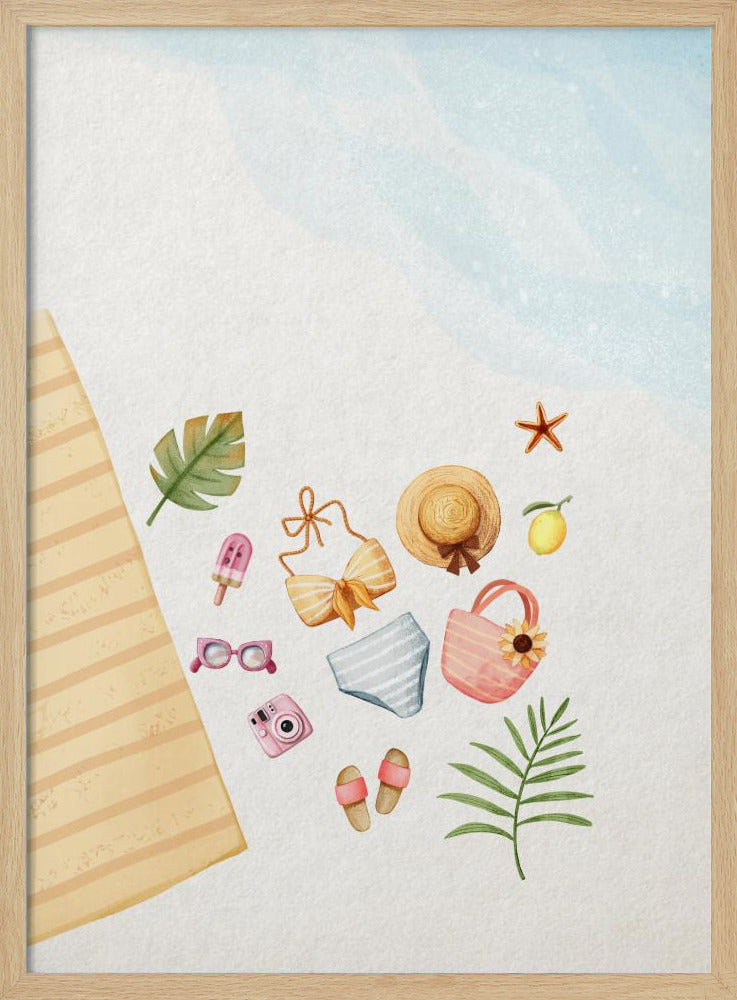 Coole Sommerbademode | Poster