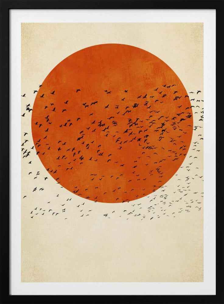 Vögel in der Sonne | Poster