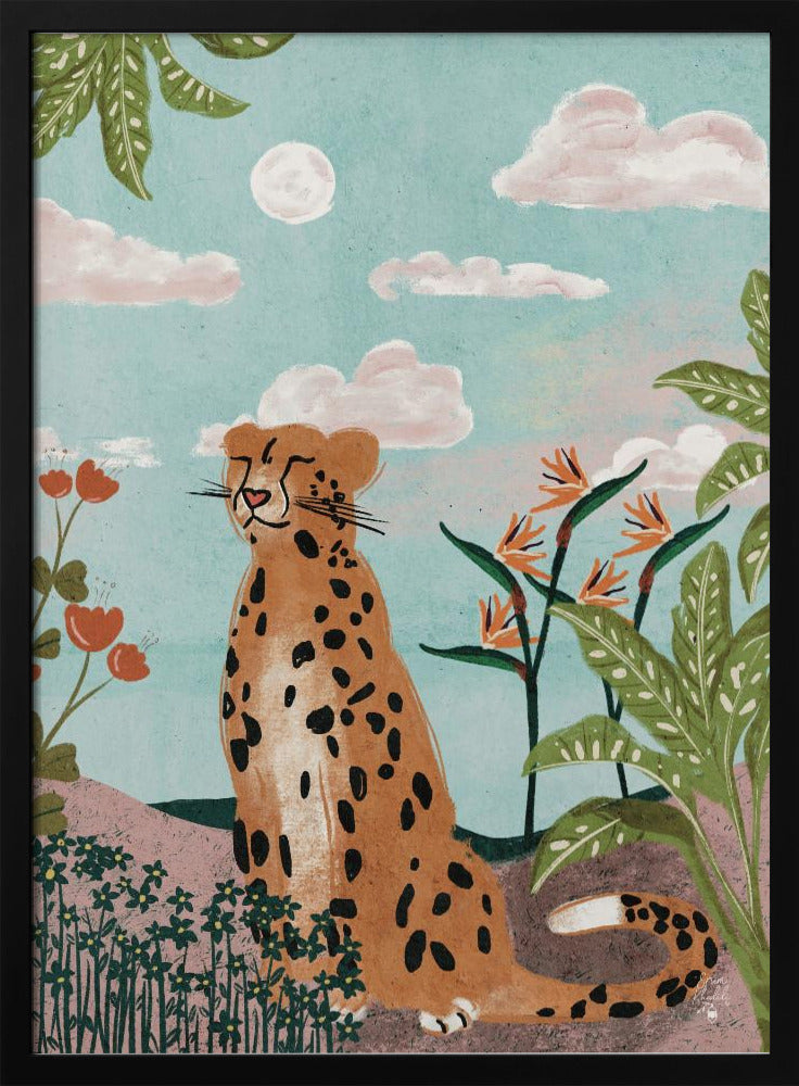 Leopard im Dschungel Erum Khalili.png | Poster