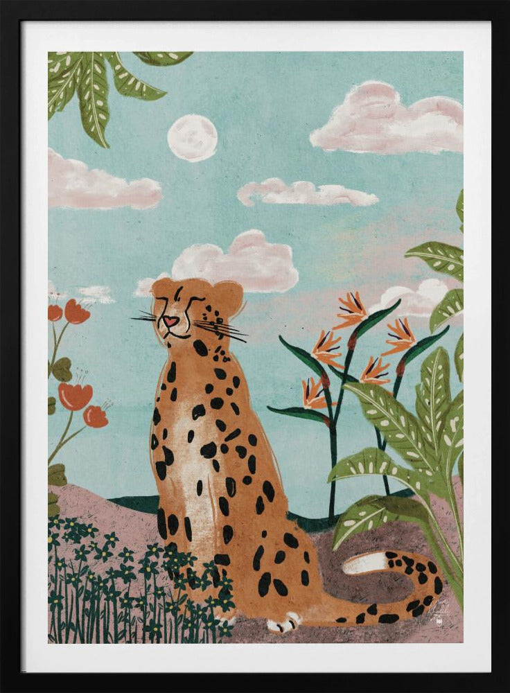 Leopard im Dschungel Erum Khalili.png | Poster