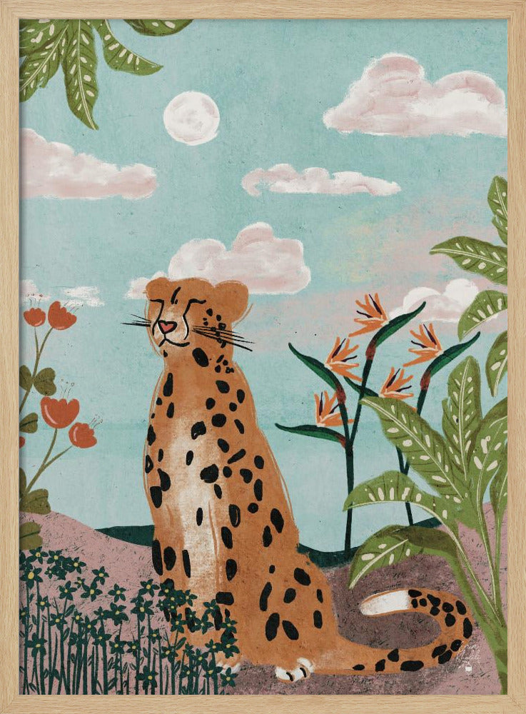 Leopard im Dschungel Erum Khalili.png | Poster